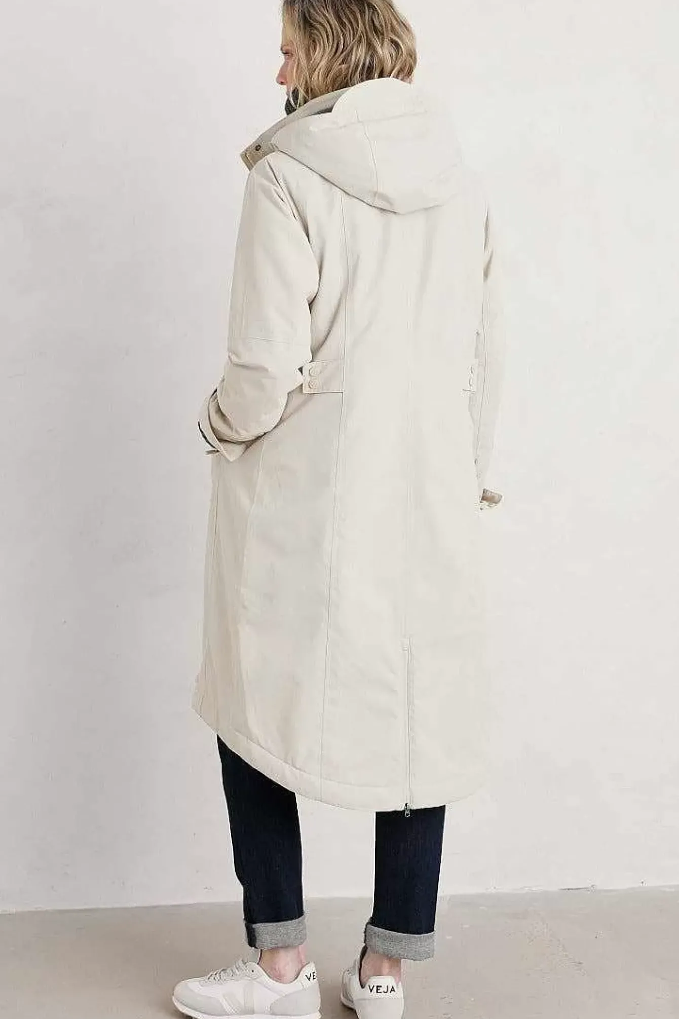 Seasalt Cornwall Coats & Jackets<Janelle Waterproof Coat Aran