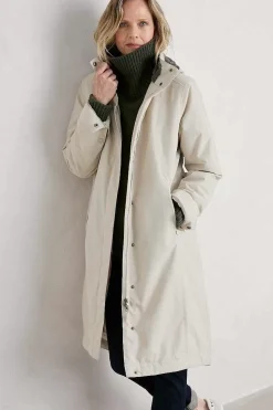 Seasalt Cornwall Coats & Jackets<Janelle Waterproof Coat Aran