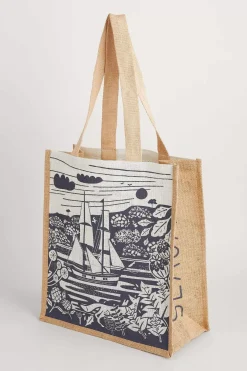 Seasalt Cornwall Bags<Jute Shopper Frenchmans Creek Marine