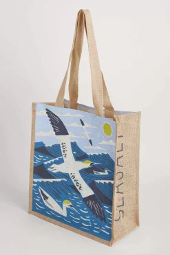 Seasalt Cornwall Bags<Jute Shopper Frenchmans Creek Marine