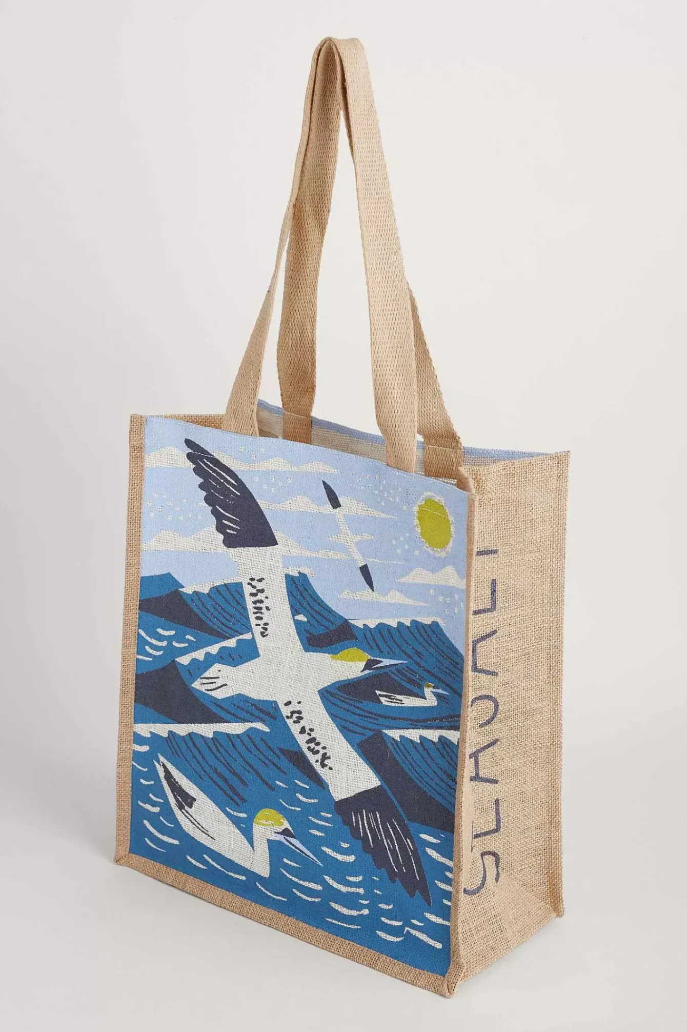 Seasalt Cornwall Bags<Jute Shopper Frenchmans Creek Marine