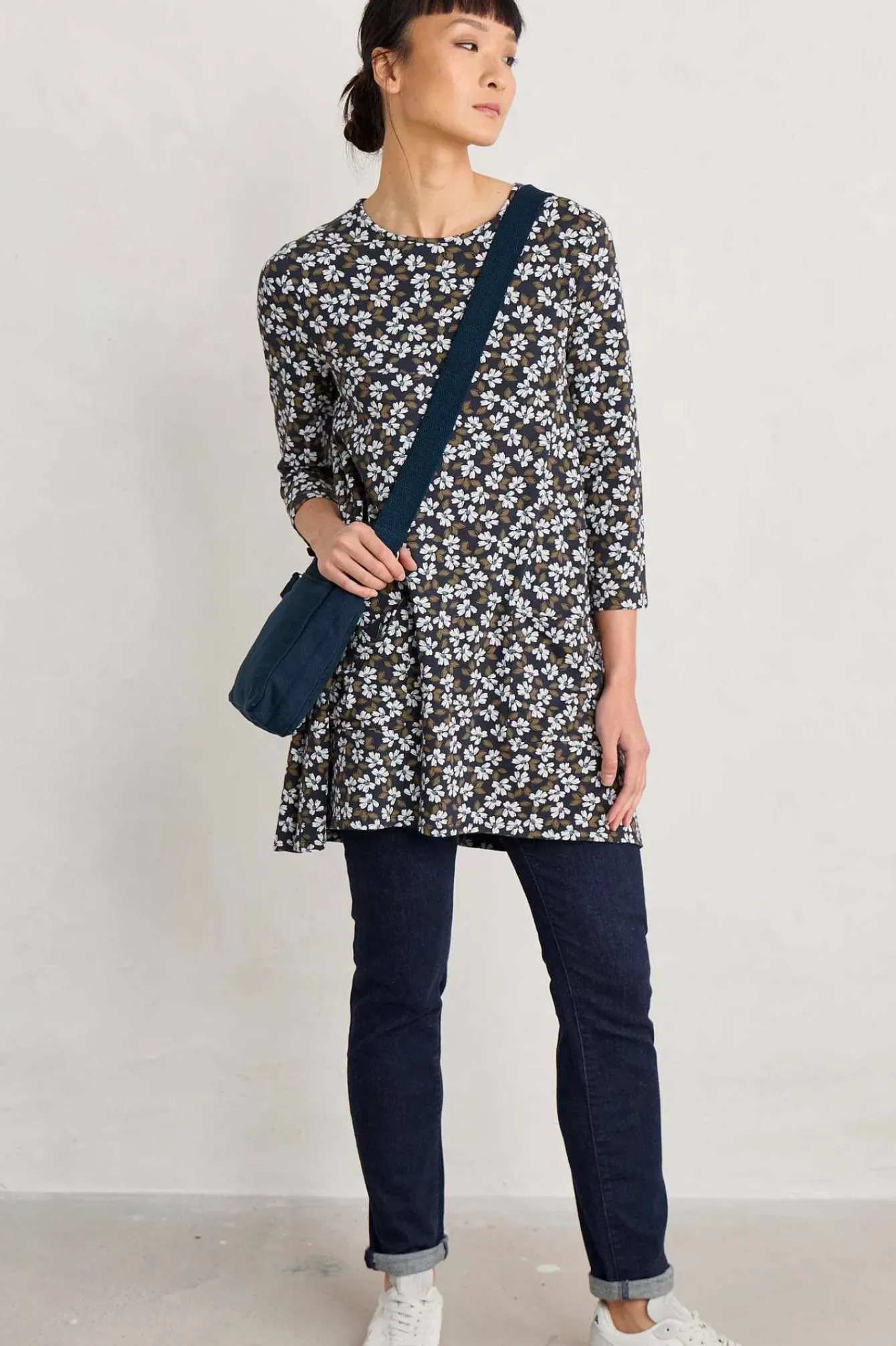 Seasalt Cornwall Tunics<Killiow Long Tunic Field Flower Maritime