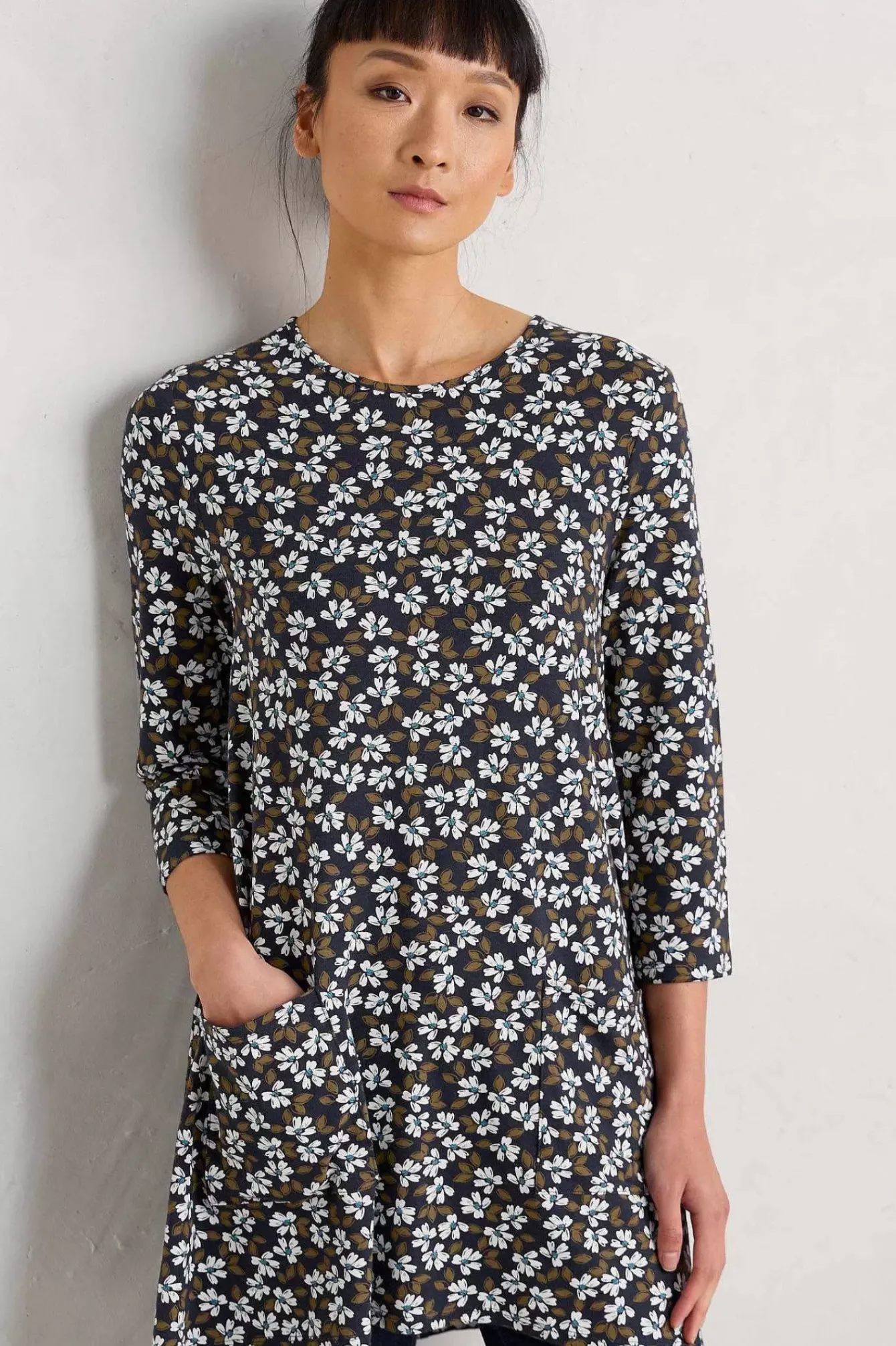 Seasalt Cornwall Tunics<Killiow Long Tunic Field Flower Maritime