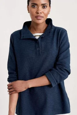 Seasalt Cornwall Tops<Last Boat Sweatshirt Maritime