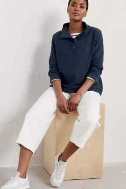 Seasalt Cornwall Tops<Last Boat Sweatshirt Maritime