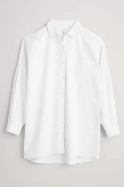 Seasalt Cornwall Tops<Lavant Mor Organic Cotton Shirt Salt