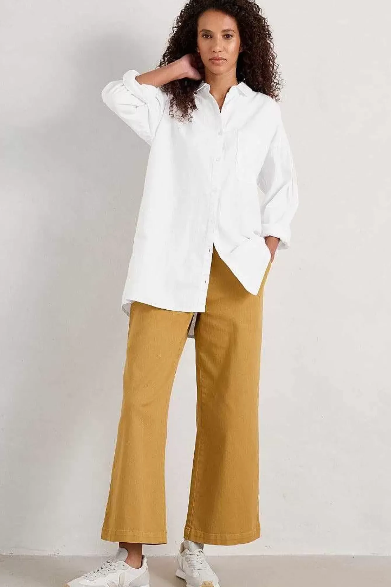Seasalt Cornwall Tops<Lavant Mor Organic Cotton Shirt Salt