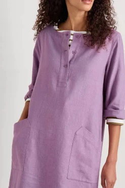 Seasalt Cornwall Tunics<Lighthouse Rock 3/4 Sleeve Tunic Verbena