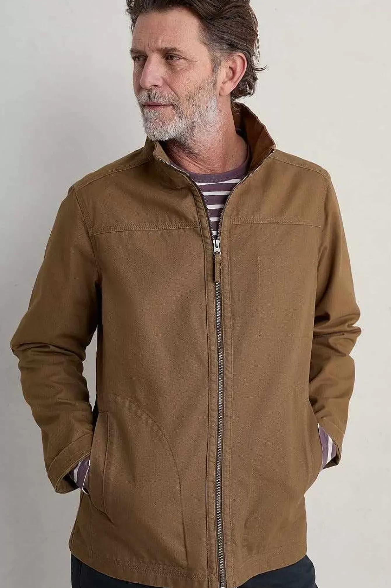 Seasalt Cornwall Coats & Jackets<Men's Barwis Jacket Gully