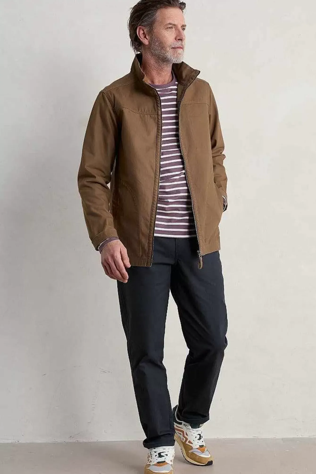 Seasalt Cornwall Coats & Jackets<Men's Barwis Jacket Gully