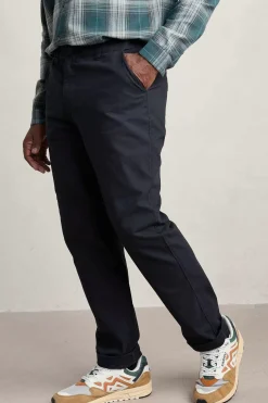 Seasalt Cornwall Trousers & Shorts<Men's Bowman Organic Cotton Trousers Inkwell