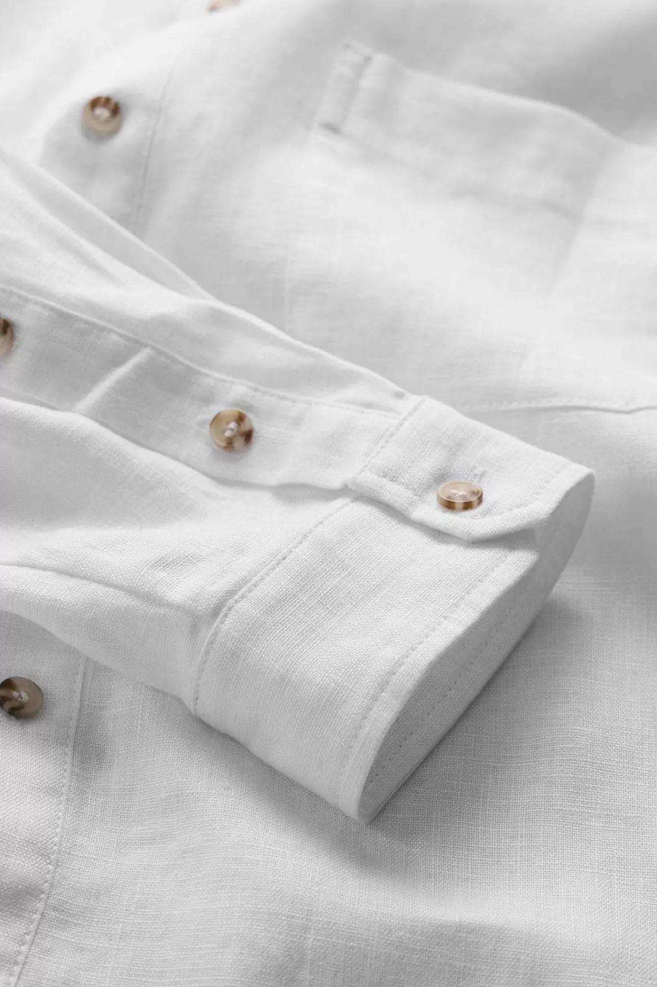 Seasalt Cornwall Tops & T-Shirts<Men's Curator Linen Shirt Salt