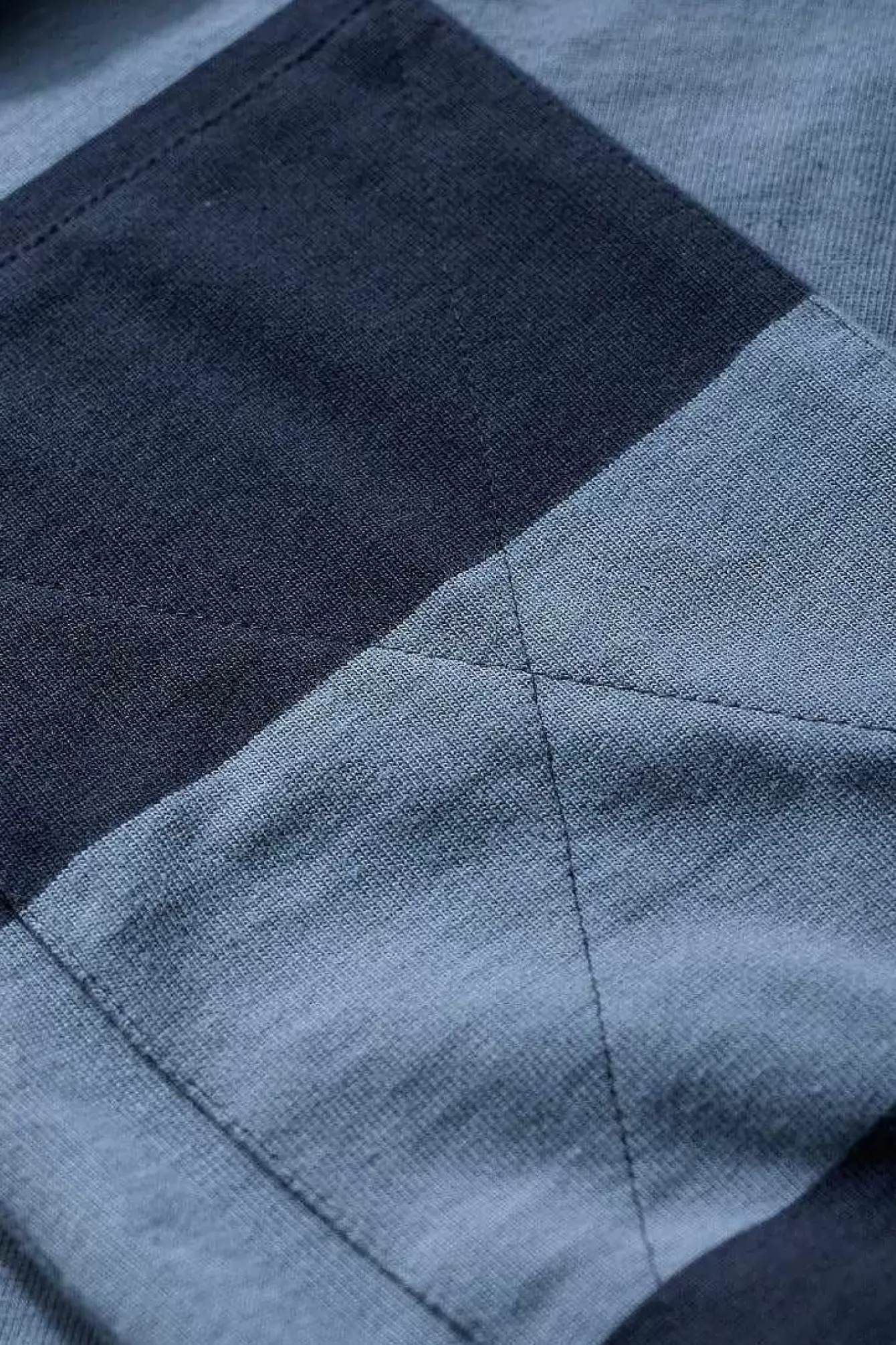 Seasalt Cornwall Tops & T-Shirts<Men's Herdsman Organic Cotton Rugby Top Page Blue Sail