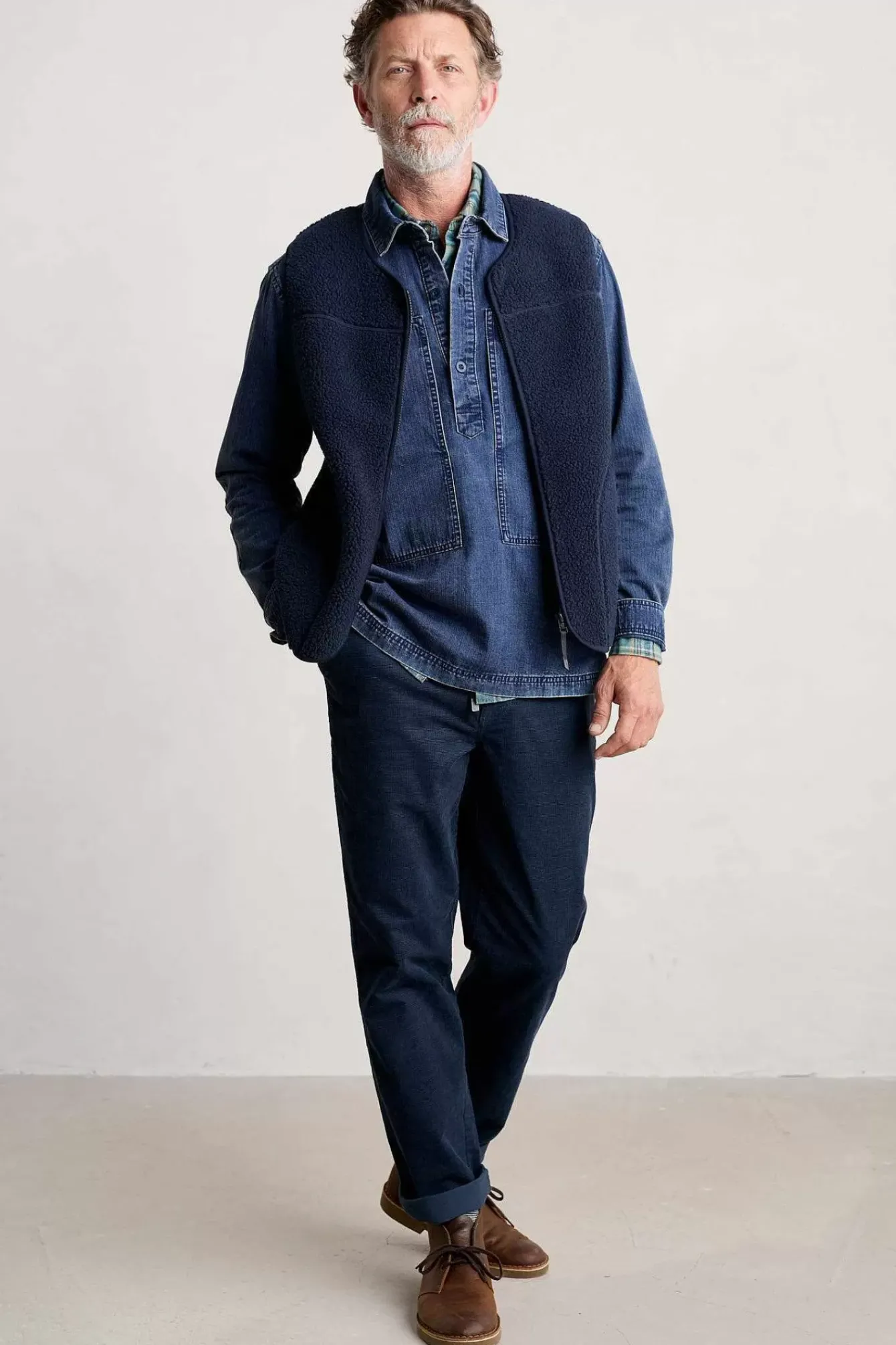 Seasalt Cornwall Trousers & Shorts<Men's Midshipman Cord Trousers Maritime