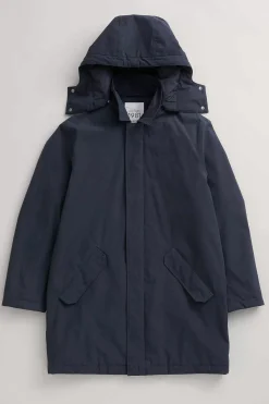 Seasalt Cornwall Coats & Jackets<Men's Stone Wave Waterproof Coat Inkwell