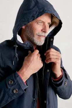 Seasalt Cornwall Coats & Jackets<Men's Tidesman Waterproof Coat Maritime