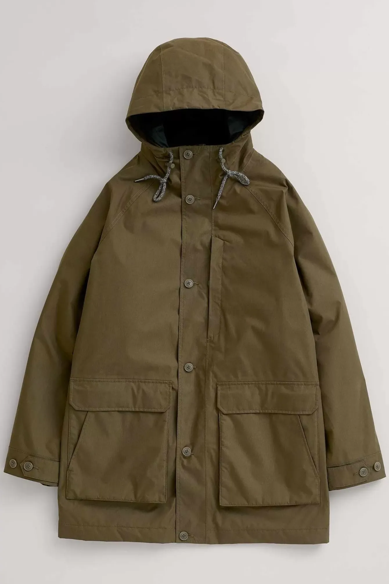 Seasalt Cornwall Coats & Jackets<Men's Tin Coast Waterproof 3 In 1 Coat Rich Olive