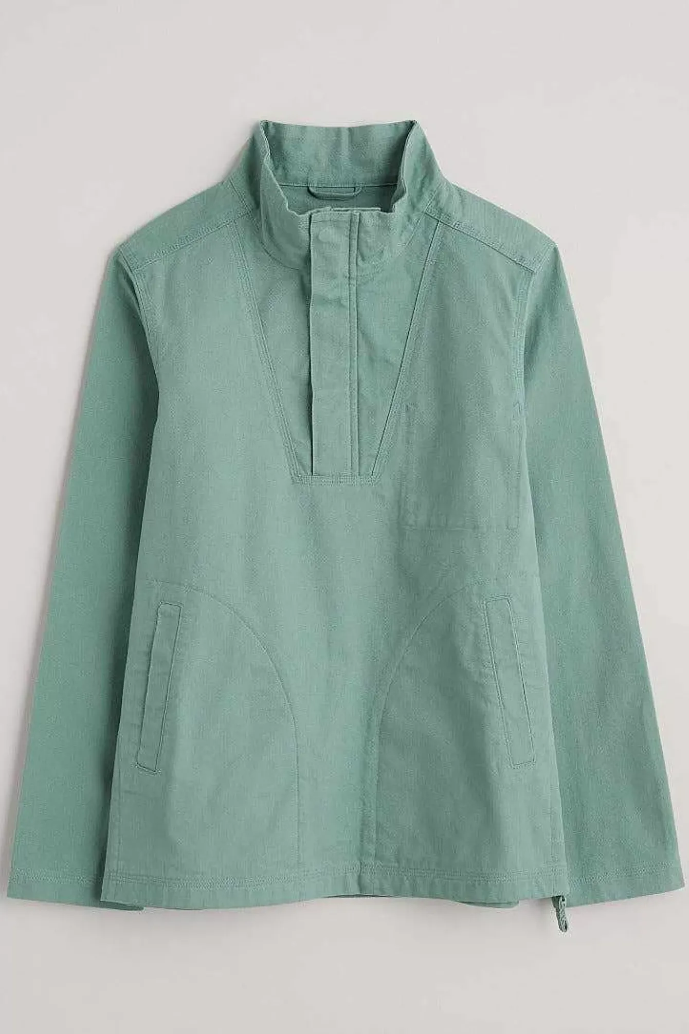 Seasalt Cornwall Tops & T-Shirts<Men's Trelew Smock Sardine