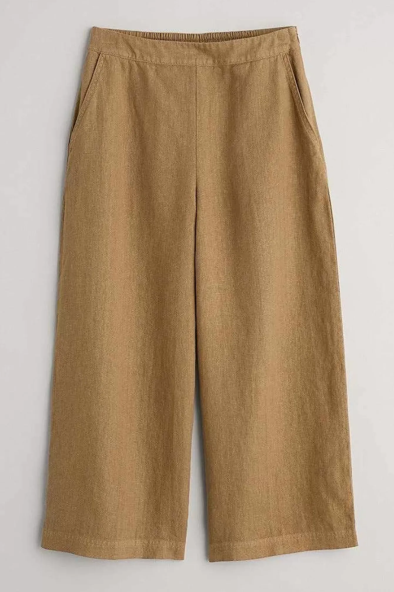 Seasalt Cornwall Trousers & Shorts<Merrivale Linen Culottes Sand Dune