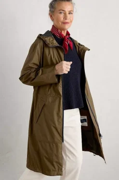 Seasalt Cornwall Coats & Jackets<Mistborne Waterproof Coat Laurel