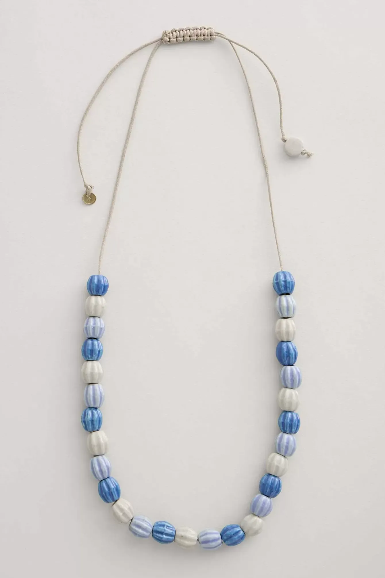 Seasalt Cornwall Jewellery<Moorland Haze Bead Necklace Acacia Sailboat