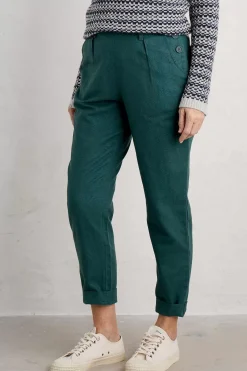 Seasalt Cornwall Trousers & Shorts<Nanterrow Trousers Dark Thyme