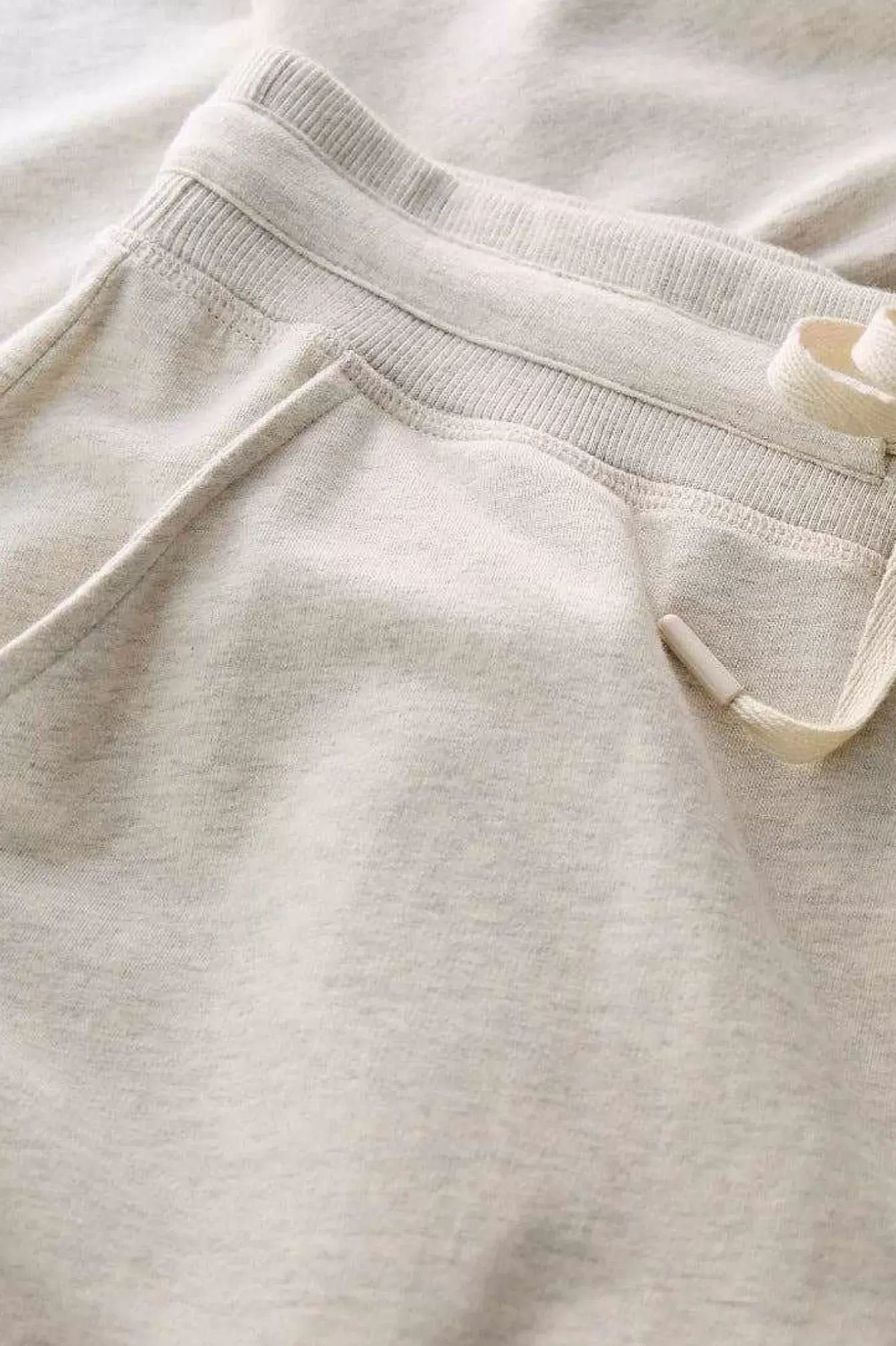 Seasalt Cornwall Trousers & Shorts<Night Air Organic Cotton Cuffed Joggers Melange Chalk