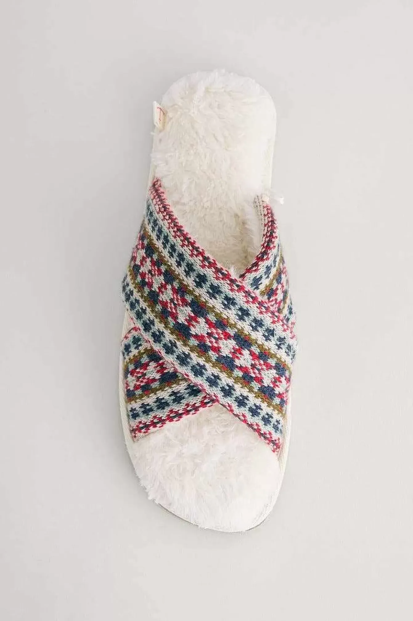Seasalt Cornwall Nightwear<Night Ships Crossover Slippers Fence Floral Aran Multi