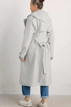 Seasalt Cornwall Coats & Jackets<Penweathers Waterproof Trench Coat Driftwood