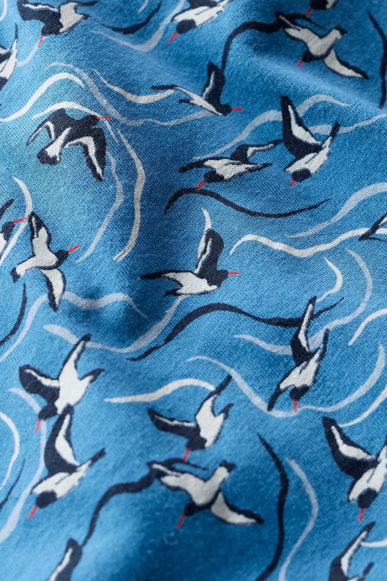Seasalt Cornwall Dresses<Pier View Jersey Dress River Birds Sailboats