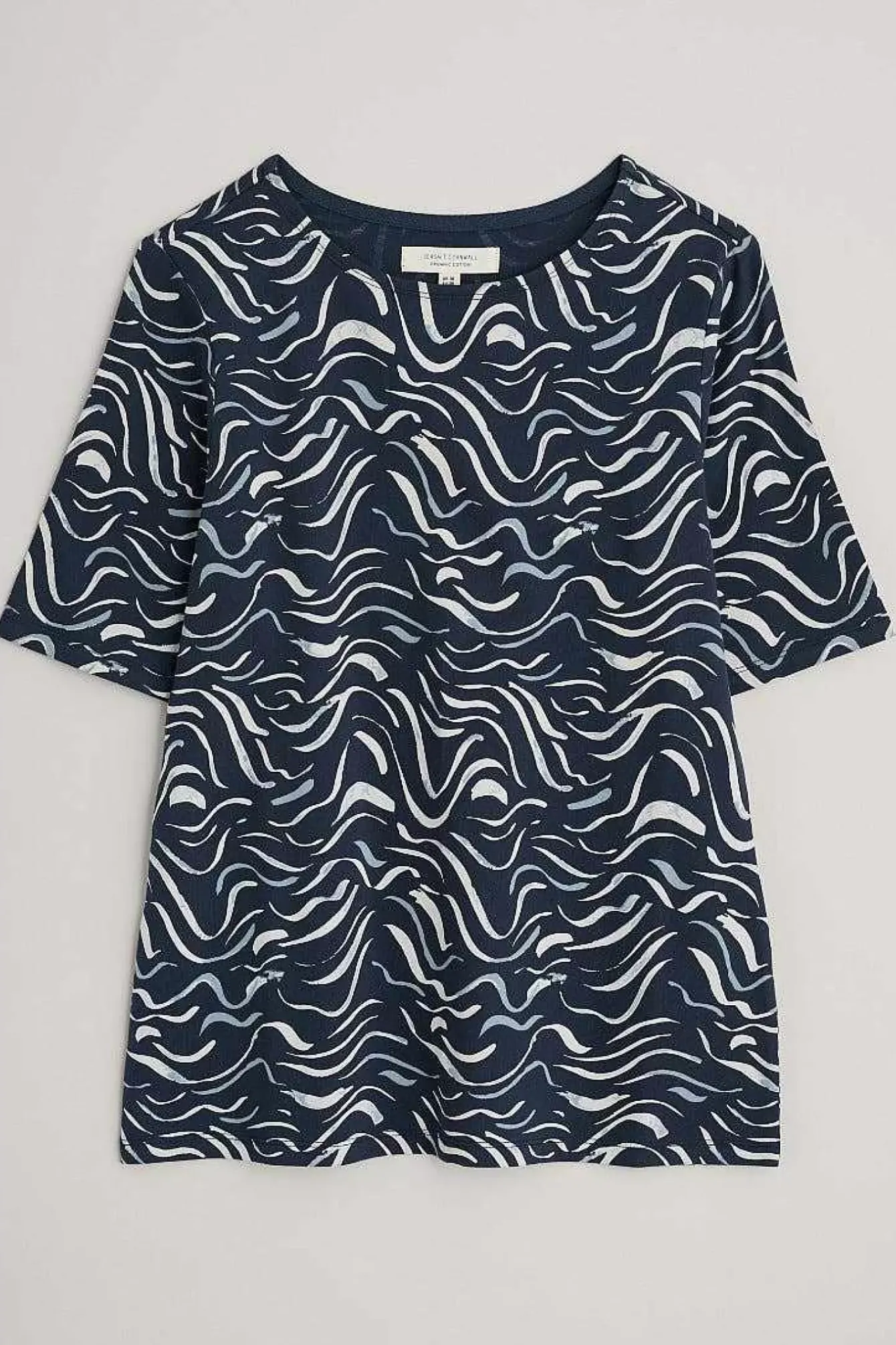 Seasalt Cornwall Tops<Poisson Jersey Top (Gots) Tide Lines Maritime