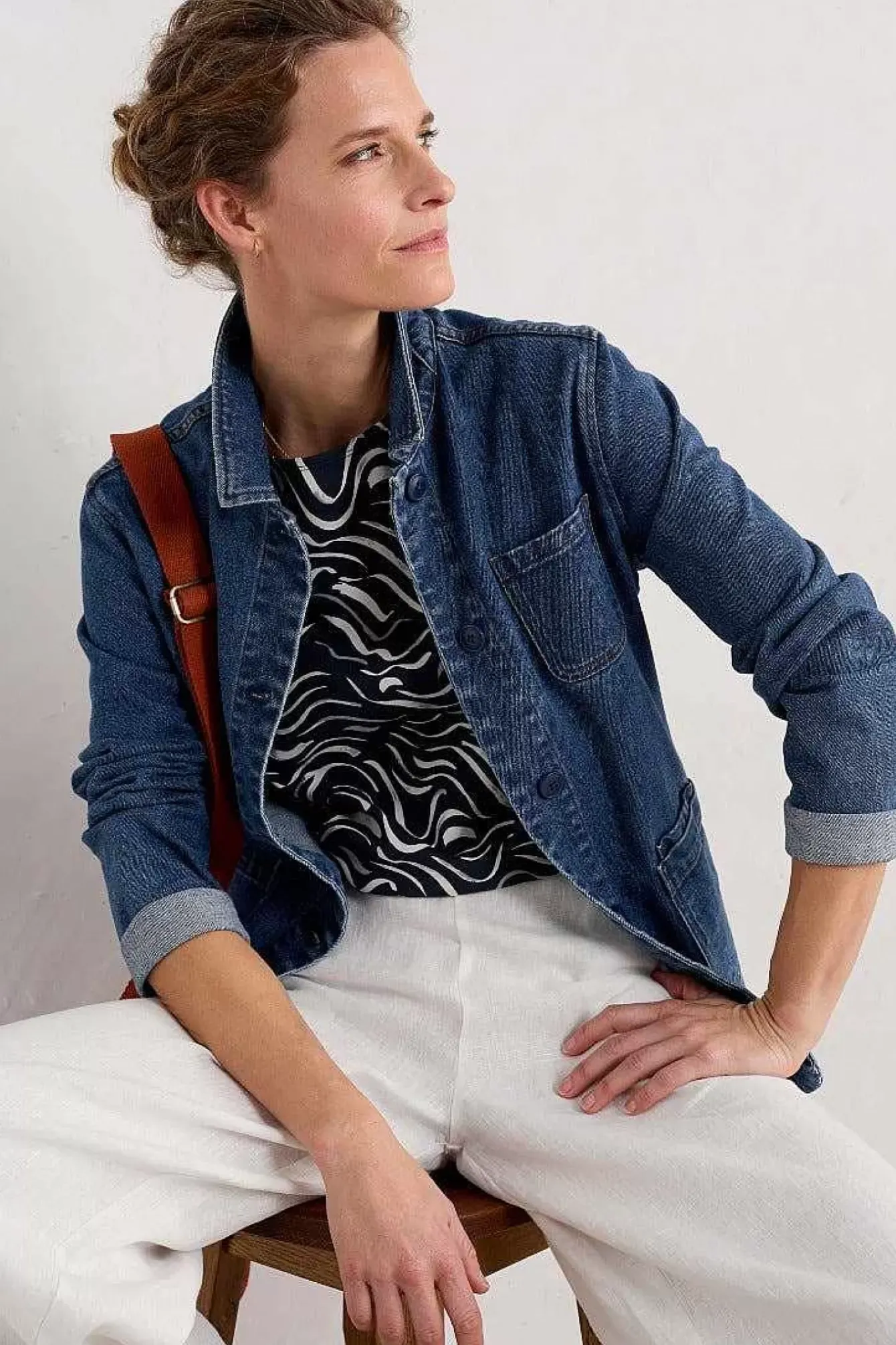 Seasalt Cornwall Tops<Poisson Jersey Top (Gots) Tide Lines Maritime