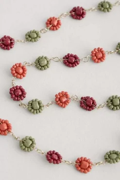 Seasalt Cornwall Jewellery<Polyantha Floral Bead Necklace Crab Shell Mix