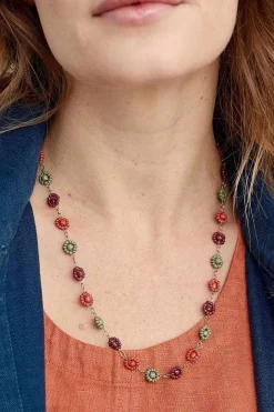 Seasalt Cornwall Jewellery<Polyantha Floral Bead Necklace Crab Shell Mix