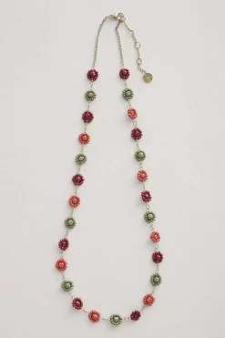 Seasalt Cornwall Jewellery<Polyantha Floral Bead Necklace Crab Shell Mix