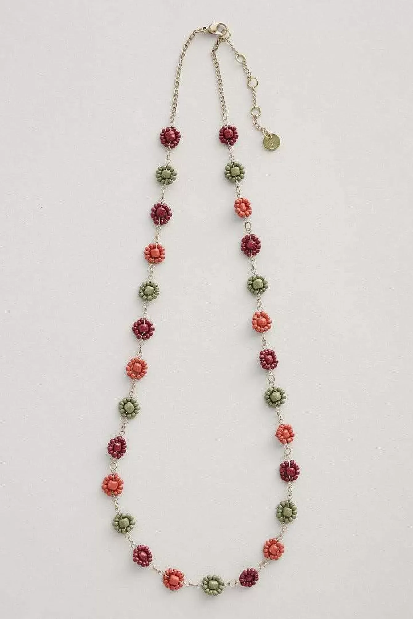 Seasalt Cornwall Jewellery<Polyantha Floral Bead Necklace Crab Shell Mix