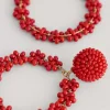 Seasalt Cornwall Jewellery<Redpoll Beaded Circle Earrings Crab Shell