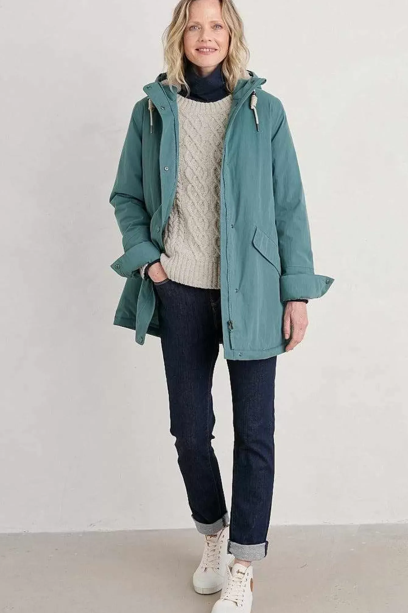 Seasalt Cornwall Coats & Jackets<River Sea Waterproof Coat Wade