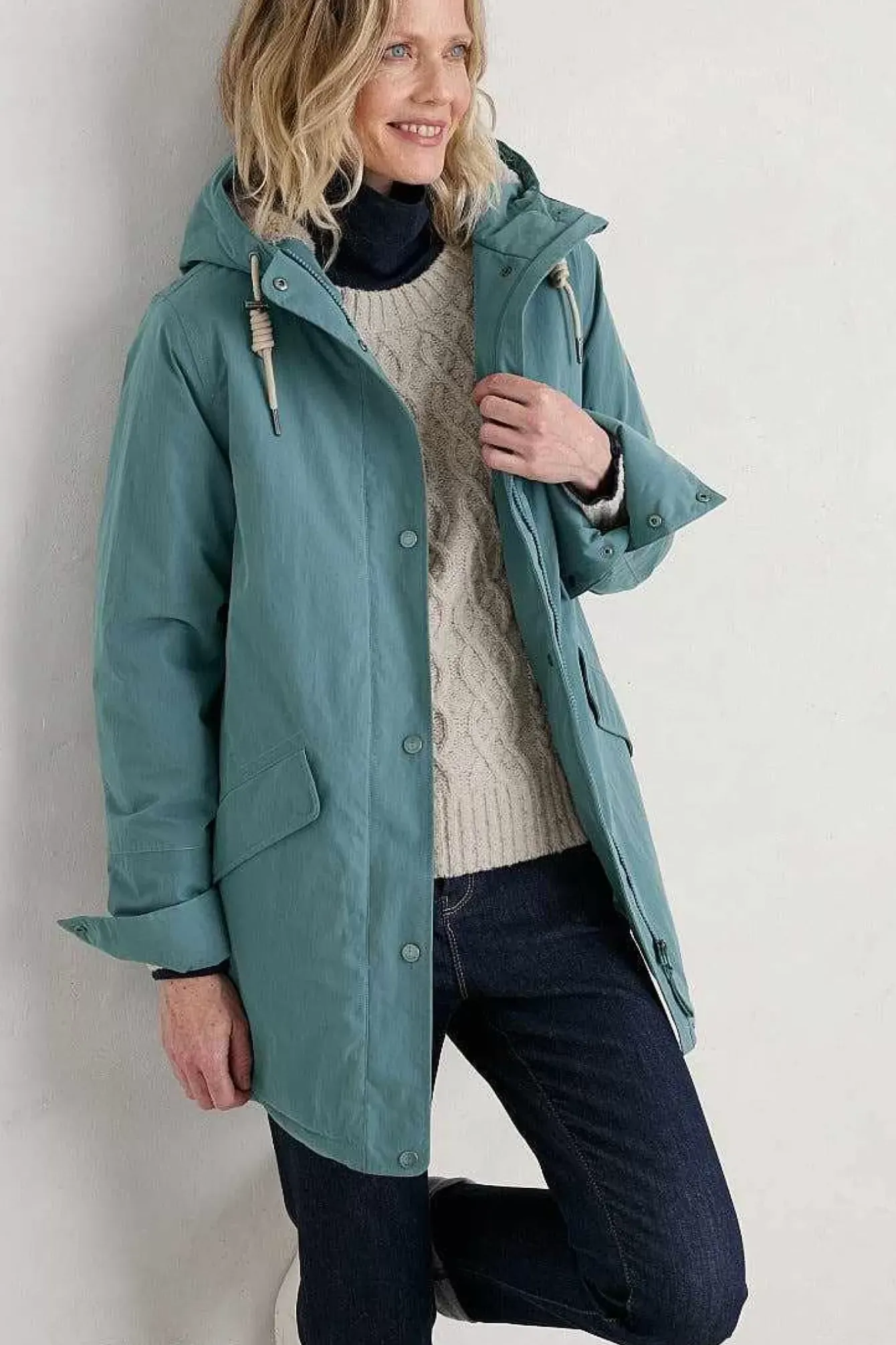 Seasalt Cornwall Coats & Jackets<River Sea Waterproof Coat Wade
