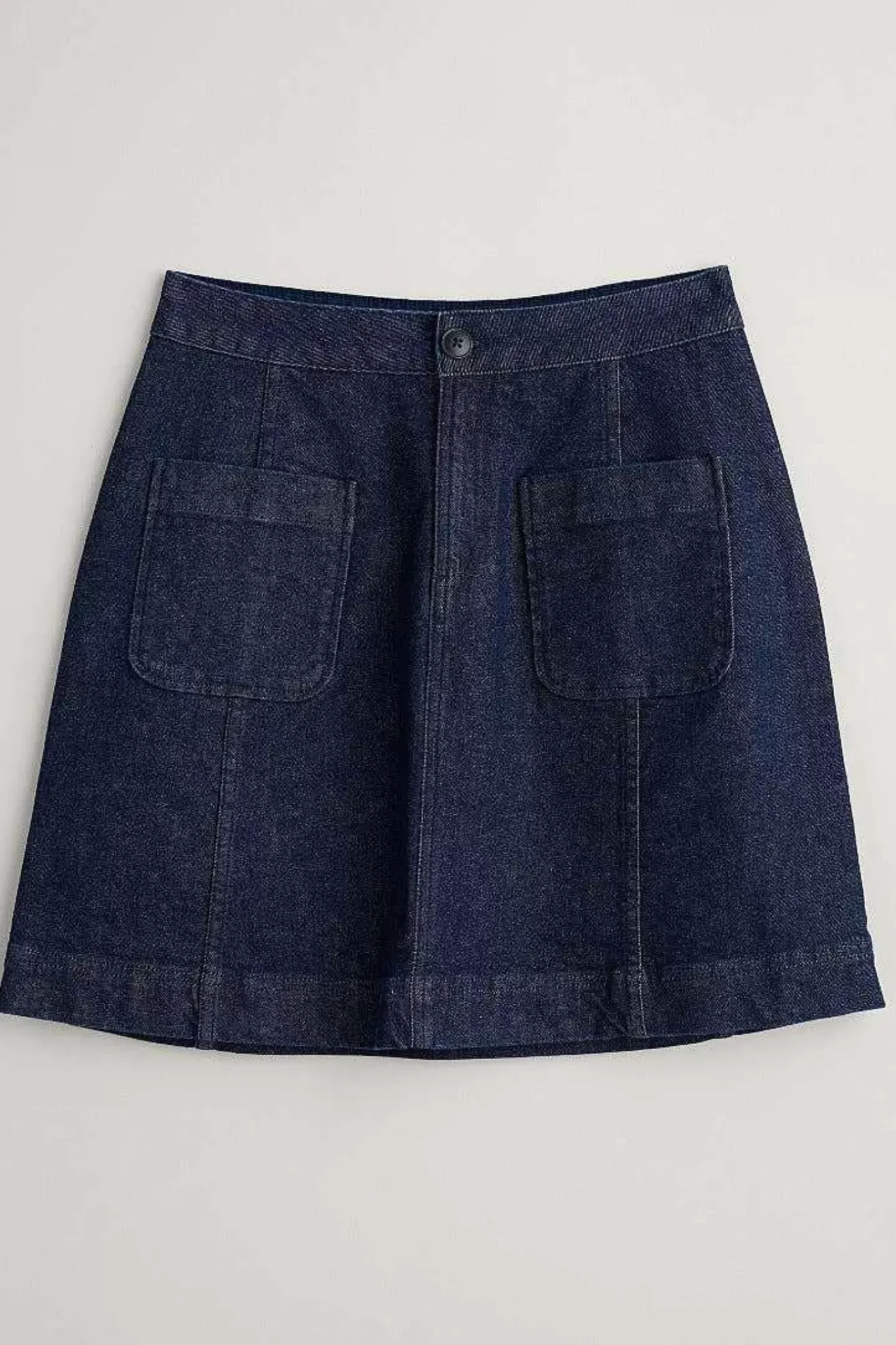 Seasalt Cornwall Skirts<Rolling Sands Denim Skirt Dark Rinse Wash