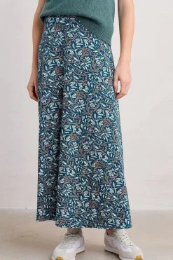 Seasalt Cornwall Skirts<Rose Jersey Skirt Flowing Reeds Raincloud