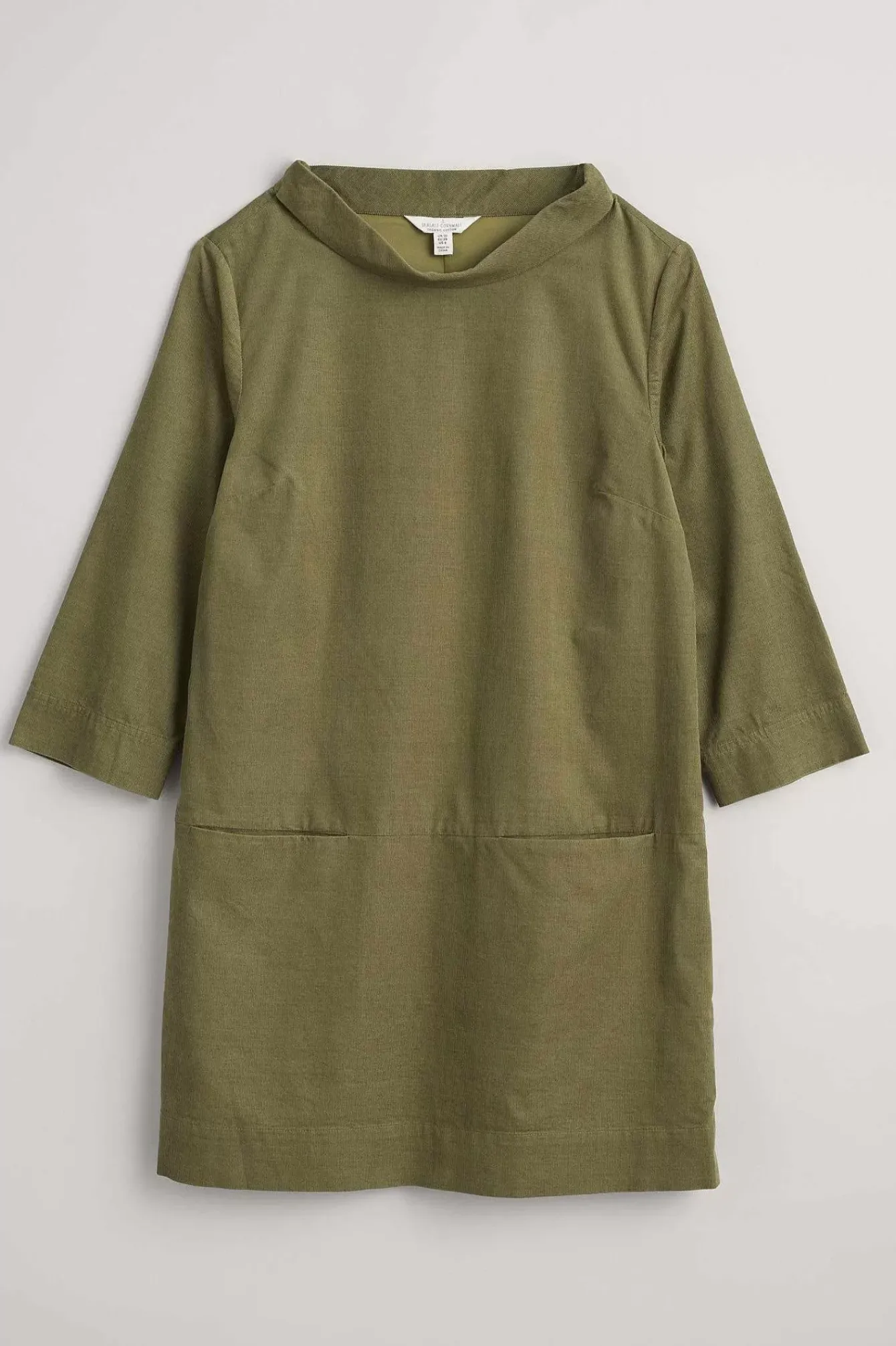Seasalt Cornwall Tunics<Sail By The Stars Needlecord Tunic Light Olive