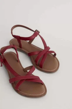 Seasalt Cornwall Sandals<Sea Step Strappy Leather Sandals Mainsail