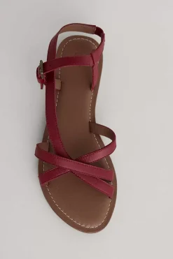 Seasalt Cornwall Sandals<Sea Step Strappy Leather Sandals Mainsail