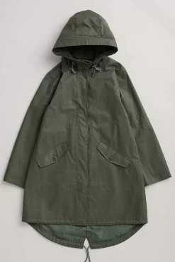 Seasalt Cornwall Coats & Jackets<Seafaring Waterproof Coat Trellis