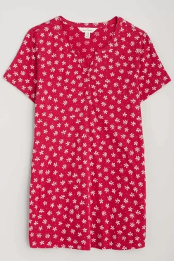 Seasalt Cornwall Tops<Short-Sleeved Risso Top Seadance Ditsy Rudder