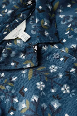 Seasalt Cornwall Tunics<Sky Sketch Needlecord Tunic Floral Blanket Dark Lugger