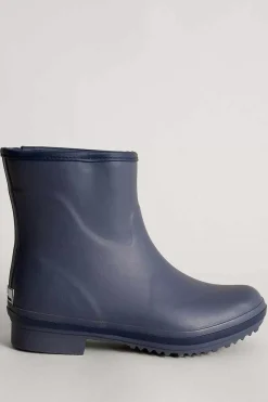 Seasalt Cornwall Coats & Jackets<Storm Chaser Fleece-Lined Wellies Fathom