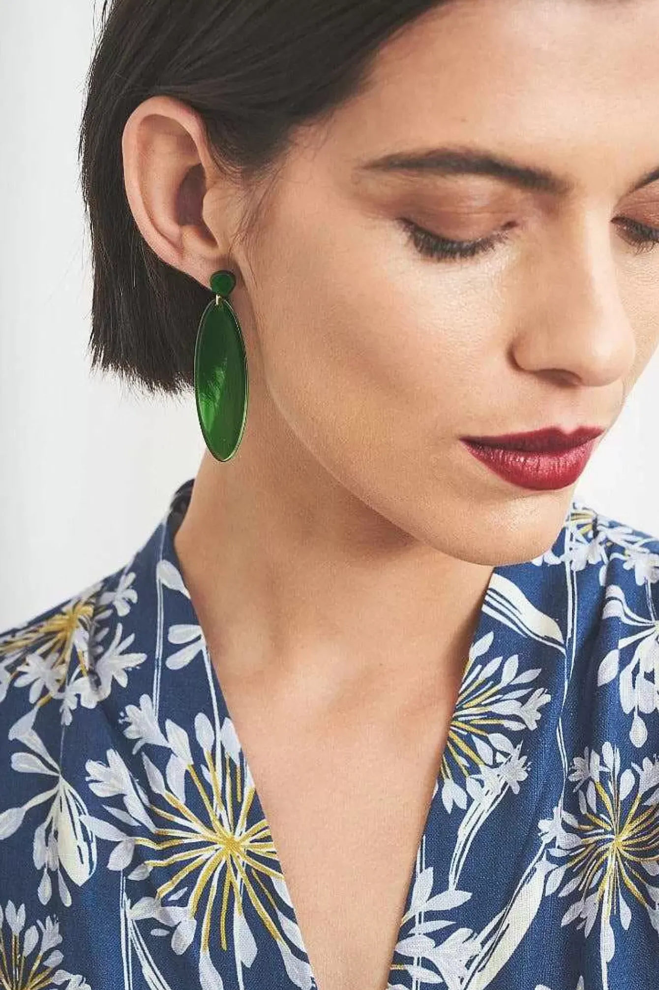 Seasalt Cornwall Jewellery<Stratton Drop Earrings Copse Mix