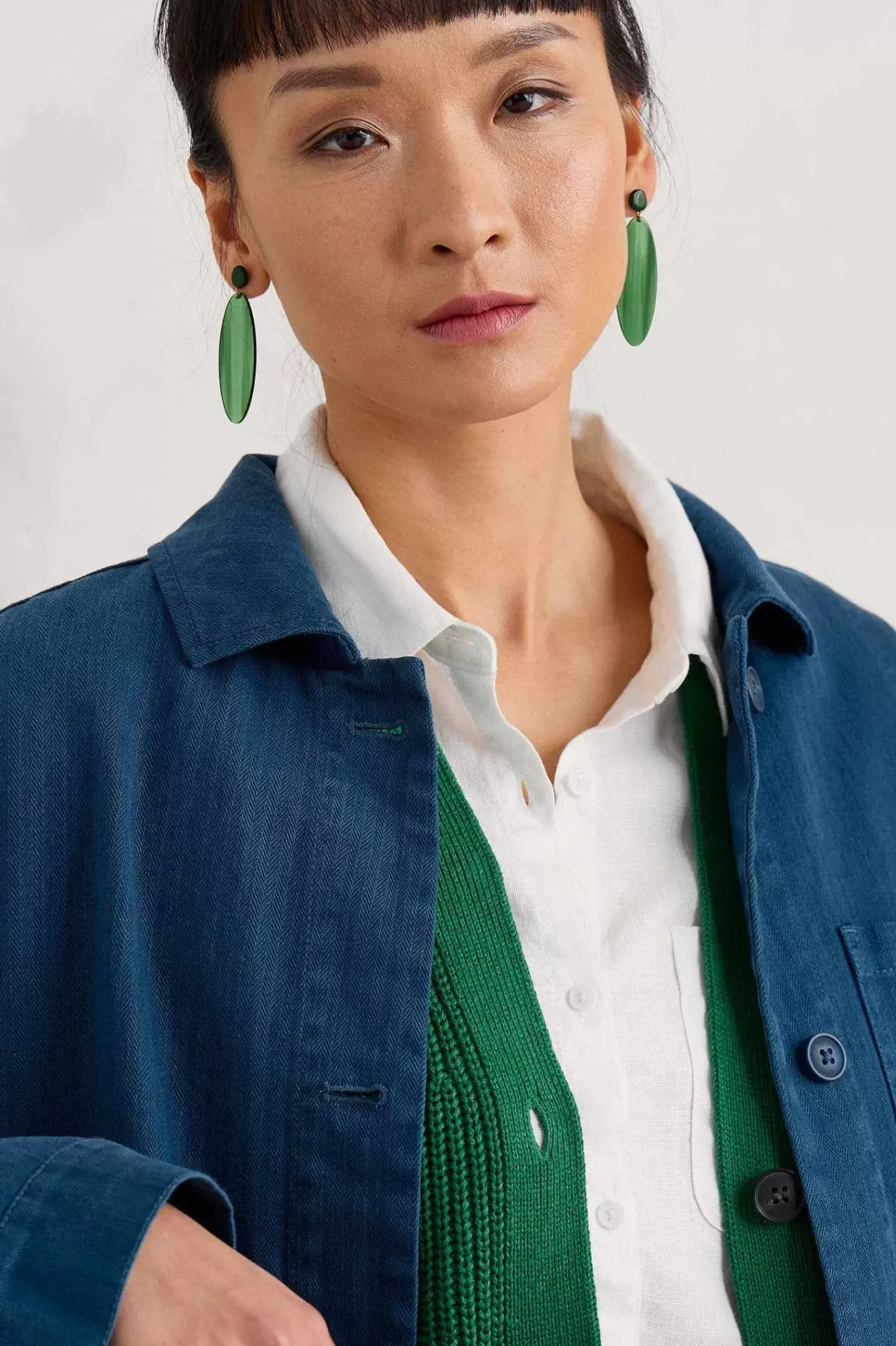 Seasalt Cornwall Jewellery<Stratton Drop Earrings Copse Mix